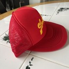 Vintage Stroh   s Beer Snapback Hat Trucker Mesh Foam Front 80s Promo Cap