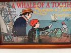 Authentic Models A Whale Of A Tooth Wood Box Faux Ivory Tooth Scrimshaw Kit 