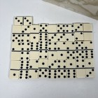 Vintage Crisloid Classic Set Of 28 Dominoes - Please See Description
