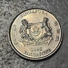 Singapore          Twenty  20  Cents Coin 2006
