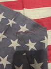 Lot Of 2 Vintage United States 48 Stars American Flag Large And Small