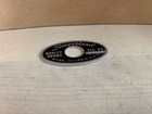 Slingerland 70s Vtg Black Silver Niles Oval Badge Snare Tom Bass Drum Ser 57110