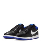 Nike Big Low Shoes Black Summit White Hyper Royal 355152-018 Mens Size