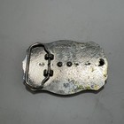 Vtg Western Classic Native American Chief Scroll Cowboy Belt Buckle  80s Usa