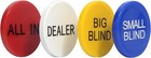 Casino Craps Dealer Button Small Blind Big Blind All In Poker Gaming Accessor   