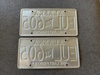 Rare 2006 Alaska License Plate Plates Pair Original Chevy Ford Dodge Flag