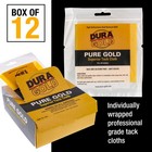 Dura Gold Tack Cloths  Box Of 12 - Wax And Silicone Free Anti-static Woodworker