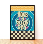 Vintage 90 s Rave Inspired Poster   Disco Dance Floor Ecstasy