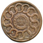 1787 19-ss R-5 Fugio Colonial Copper Coin 