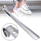 22in 52cm  Extra Long Handle Shoe Horn Stainless Steel Shoes Remover Shoehorn