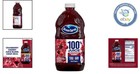 All-natural 64oz Cranberry Cherry Juice - 100  Juice  Ideal For Cocktails