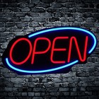 Large Led Open Sign Neon Light Bright For Restaurant Bar Pub Shop Store Business