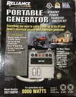 New Reliance 30216brk 6 Circuit 30 Amp Generator Transfer Switch  Manual  Dvd