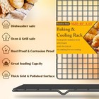 2pcs Cooling Racks For 10      x15      -2pc  Black 