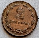 Argentina          Two   2  Centavos Coin 1945