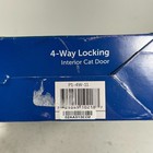 Petsafe 4-way Locking Indoor Cat Door White P1-4w-11 Nob 5 1 2   x6 1 8   