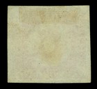 Uruguay 1858  Sun 240c Dull Ver - Broken  m  Plate Flaw - Scott   6 Mint Mh Xf