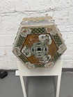 Chinese Famille Rose Hexagonal Garden Seat     Excellent Condition