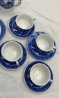 Vintage Little Hostess Blue Willow Childs Porcelain Pieces Made In Japan Tea Set