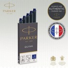 Parker Quink Blue Ink Cartridges Pack Of 5 Long Refills For Fountain Pens