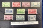 Wwii Patriotic Stamp Collection     Overrun Countries   1936-37 Army Navy