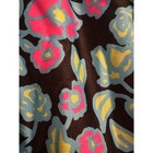 Under Armour Girls Heatgear Floral Athletic Shorts Black Pink Blue Ylg Large