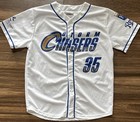 Eric Hosmer Omaha Storm Chasers Baseball Jersey - Adult M - White Minor League