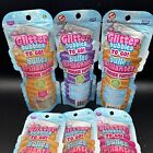 6 Glitter Bubbles For Kids Party Favor Carnival Goody Bags Toy Stand Up Pouch