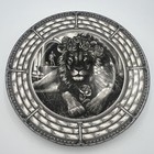      222 Fifth Slice Of Life Gentle Beast 10 75  Dinner Plate Leo Lion Vintage