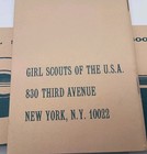 6 Girl Scouts Of America Pocket Songbooks Copyright 1956 - Excellent Condition 