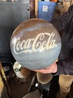 Charity Vintage Brunswick Coca-cola Bowling Ball With Polar Bear 8 Lbs  Drilled