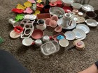 Vintage Doll House Kitchen Utensils dishes Miniature Toys Mixed Lot