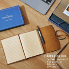 Leather Journal Notebook - Genuine Leather Journals For Writing 260 Pages 5x7 1