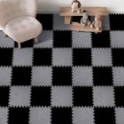 12-48pcs Thickened Foam Play Mat Interlocking Puzzle Tiles Living Room Bedroom