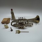 Besson 2-20 Cornet London Paris New York Hard Case   Accessories Made England