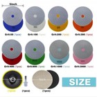 Diamond Polishing Pads 4 Inch Wetdry Granite Concrete Marble Glass Stone Sanding