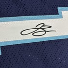 Facsimile Autographed Jalen Brunson Villanova Blue Reprint Jersey Size Men s Xl