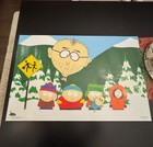 Rare 1998 Vintage South Park Floating Head Comedy Poster 22 5 X 34