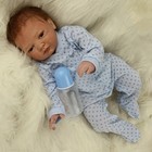 22  Reborn Baby Dolls Realistic Newborn Baby Boy Silicone Vinyl Doll Xmas Gift