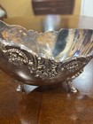Vintage Silver-plated Footed Gravy Or Sauce Boat  Possibly Resembling Designs Li