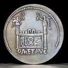 8-10 Ad Large Ancient Roman Coin Emperor Caesar Tiberius - Denarius 36mm