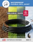 25 Ft Black Extension Cord 3 Outlets 16 3 Sjtw 3 Prong Weatherproof Power Cable