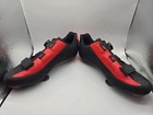 Fi zi k R5 Cycling Shoes Eu 43 Us 9 Mens Red And Black Carbon Reinforced Boa