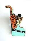 Vtg Original 2002 Disney Delaware State Character Pin Tigger W  Mm Ear Backing
