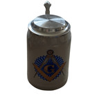 Masonic Ceramic Stein Made In Germany