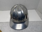 Vintage Superlite Aluminum Fibre-metal Hard Hat Helmet With Liner 8 Rivet - Usa