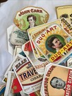 Vintage Outers Cigar Box -labels-lot Of 10 Different-free Shipping-