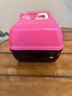 Caboodles 2 Tone Black   Pink  On The Go Girl Classic Cosmetic Makeup Case