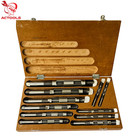 Adjustable Hand Reamer 18 Pcs Set Hv To H14 Sizes 1 4   To 1-1 2  6 35 - 38 10mm
