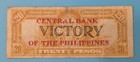 20 Peso  Philippines Victory 1949 Cbp Overprint